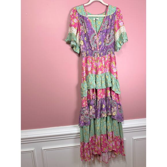 Spell x Spell And The Gypsy Collective Melody Ra-Ra Gown Size XS - Picture 3 of 7